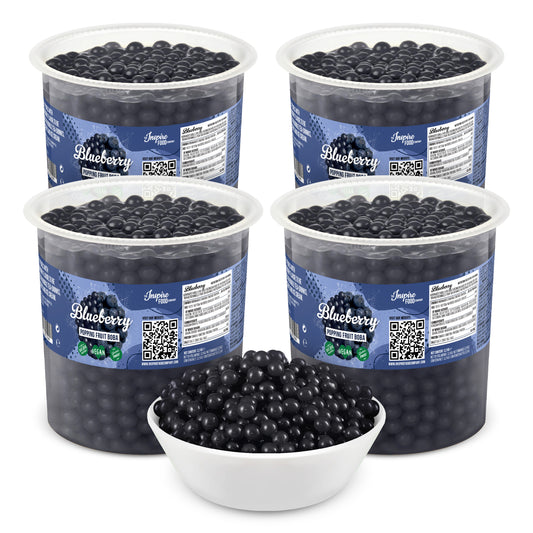 Blueberry Fruit Pearls - 3.2 kg Tubs (x4)