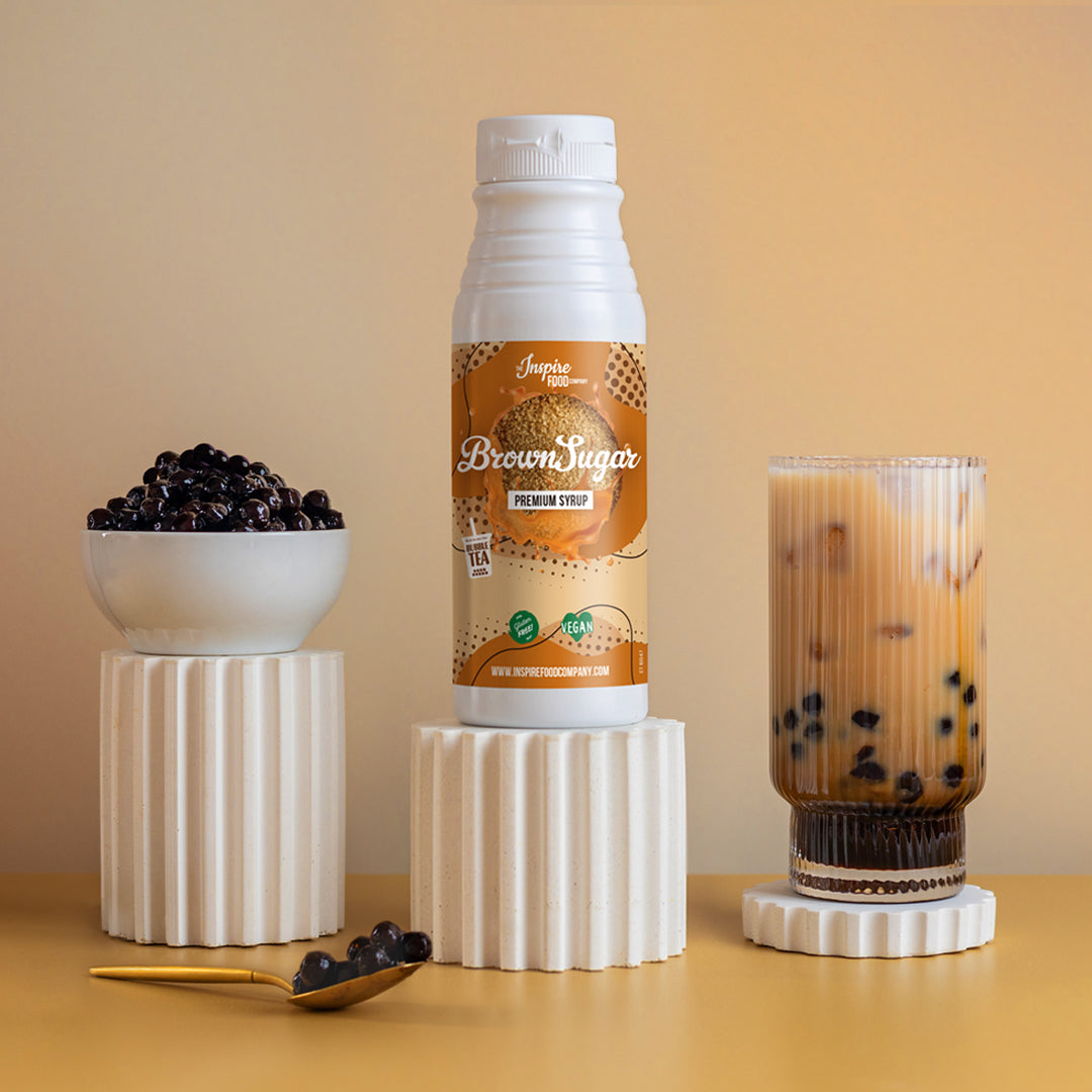 Premium Brown Sugar Fruit Syrup - 12 x 300 ml (No Colourants)