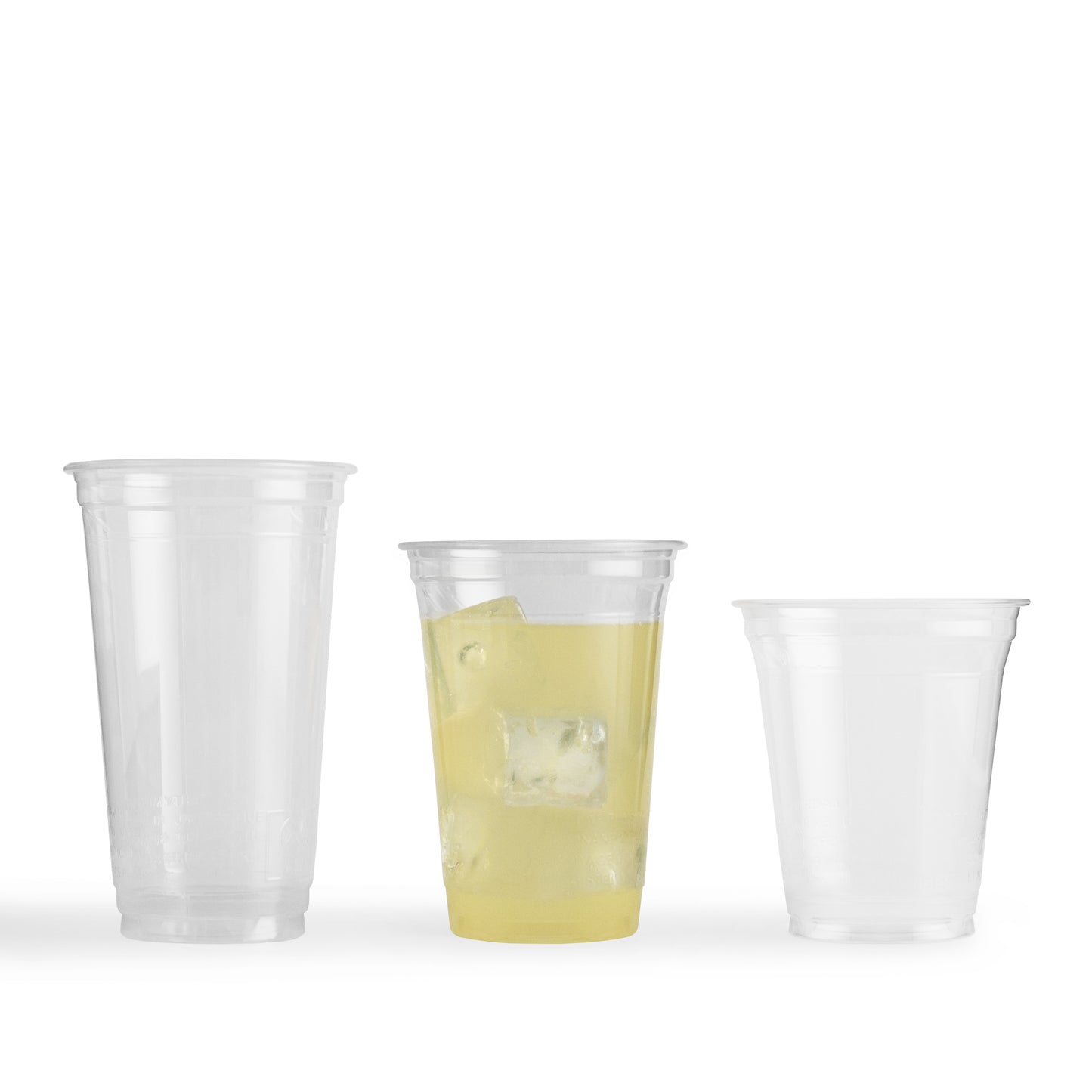 PLA - Biodegradable cups 500ml transparent