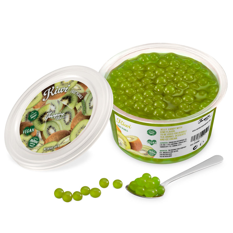 Kiwi Fruchtperlen - 450g Becher (x12)