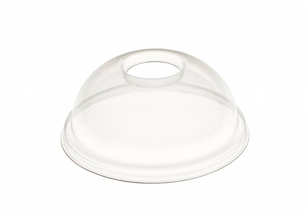 Biologisch abbaubare PLA Kuppeldeckel für Becher