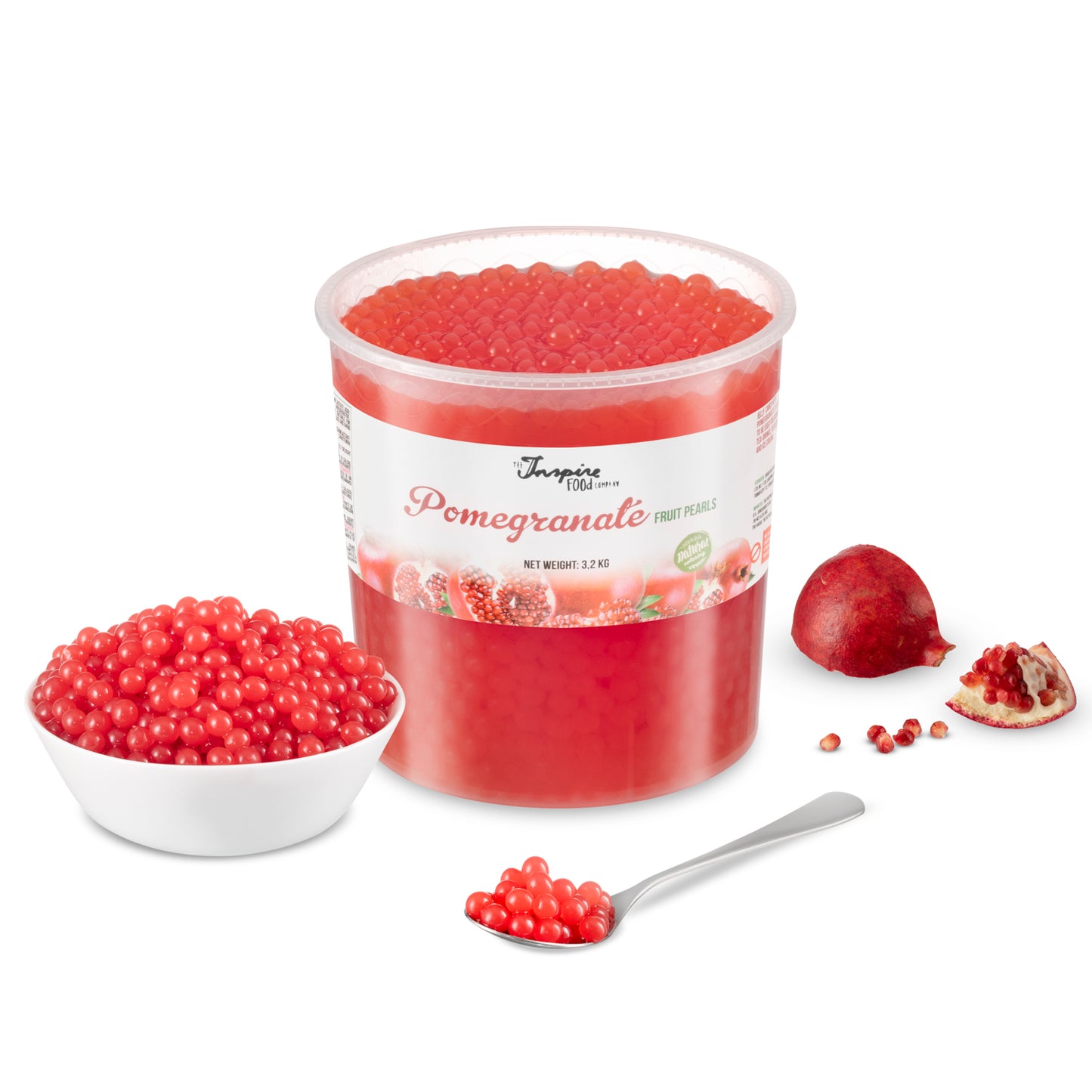 Granatapfelfrucht-Perlen - 3,2kg TUBS (x4)