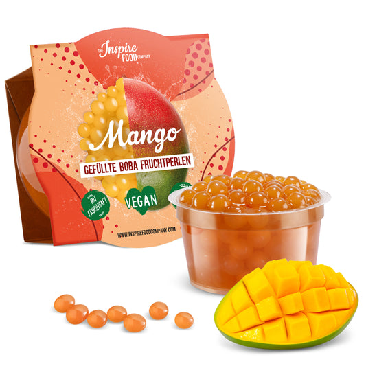 Mango Fruit Pearls - 100 g cups (x20)