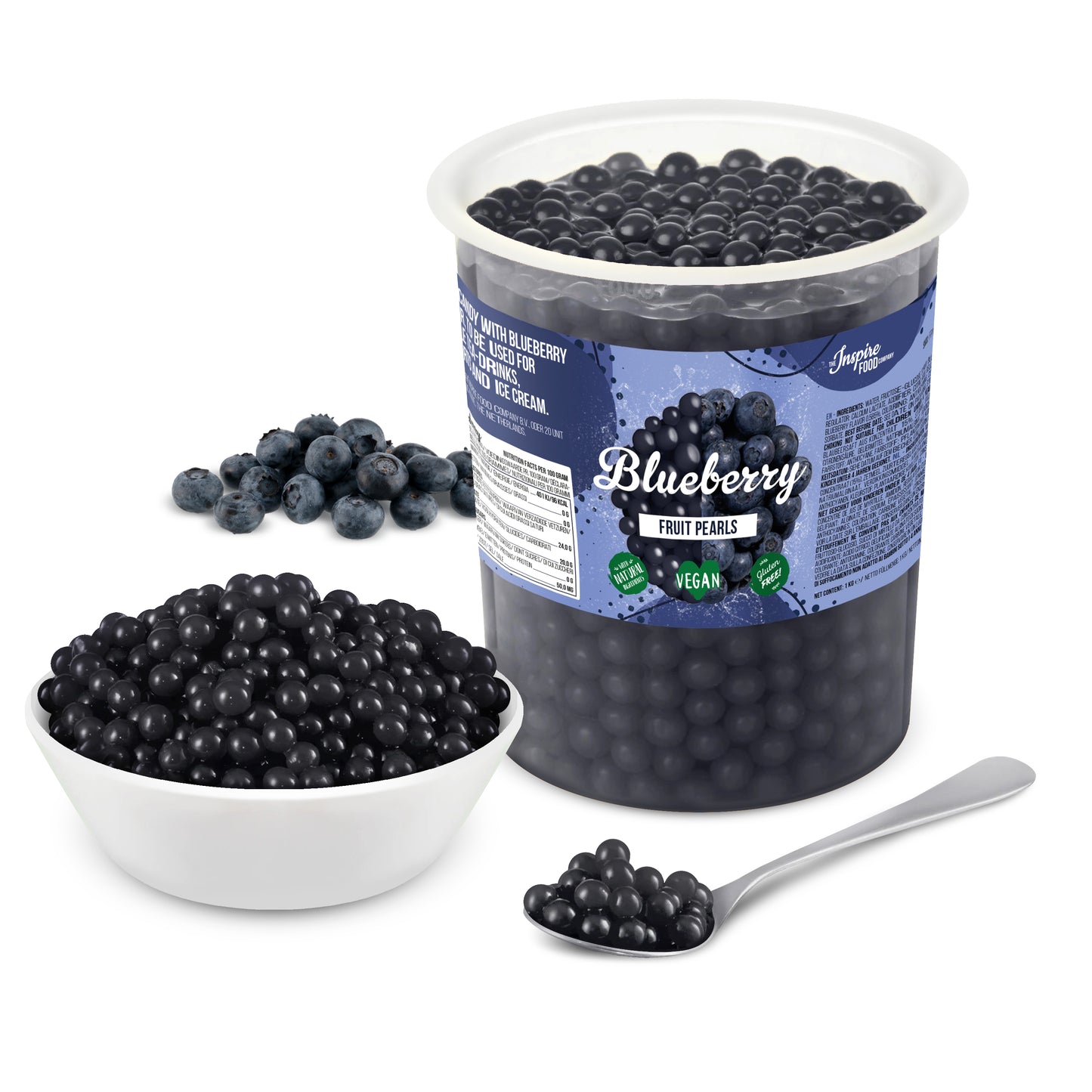 Blueberry Popping Boba - Fruit Pearls