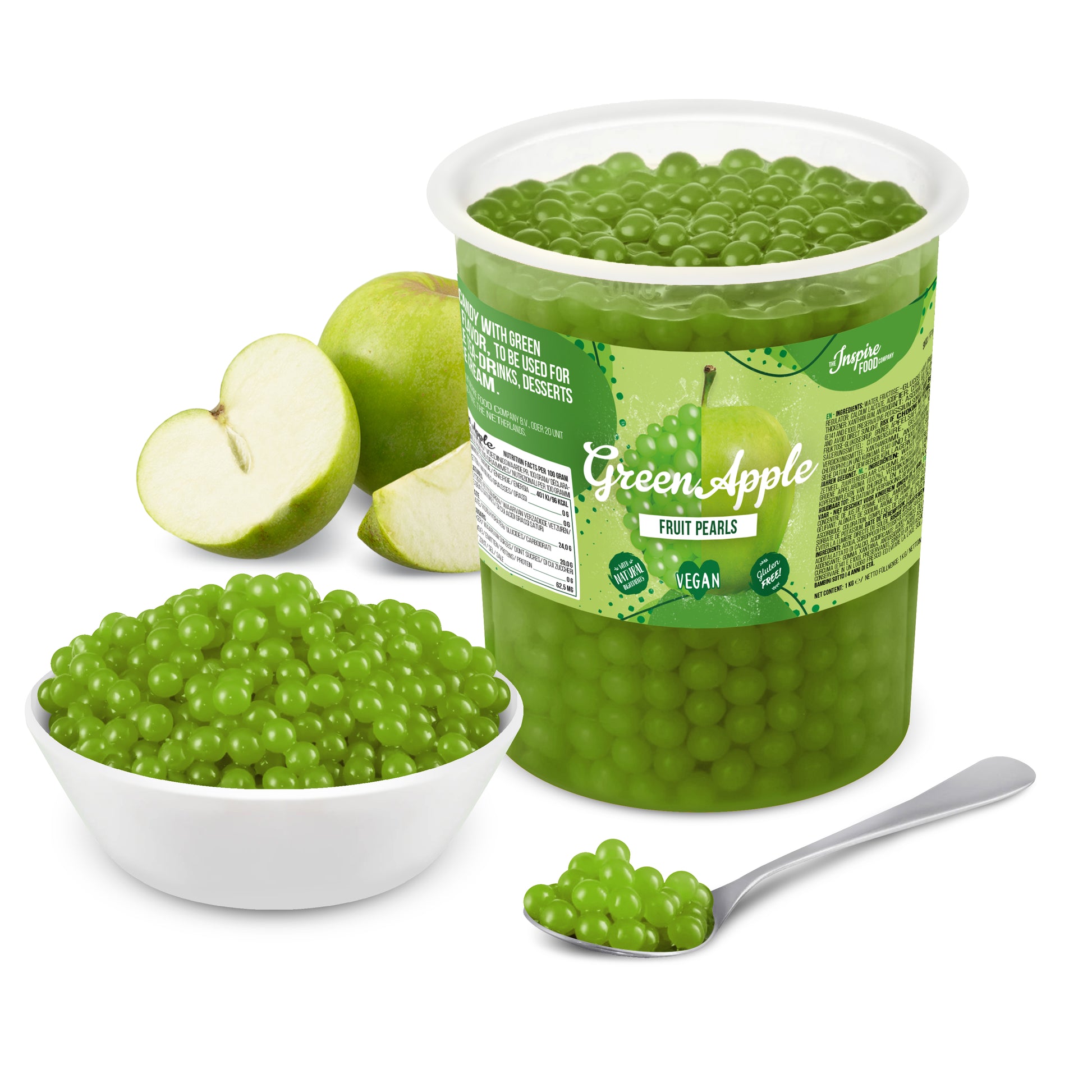 Green Apple Popping Boba - Fruit Pearls