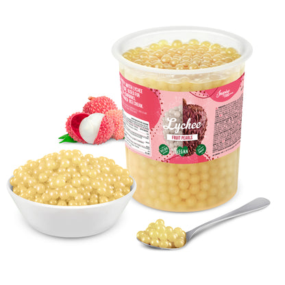 Lychee Popping Boba - Fruit Pearls