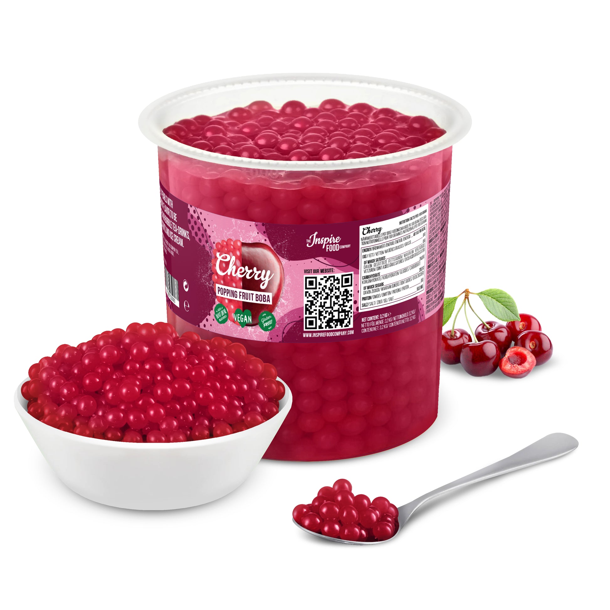 Cherry Popping Boba - Fruit Pearls