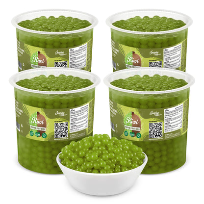 Kiwi Fruchtperlen - 3.2 kg Eimer (x4) [KURZES VERFALLSDATUM]