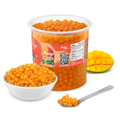 Mango Popping Boba - Fruit Pearls