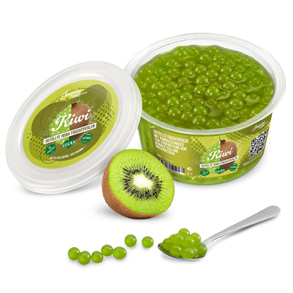 Perles de fruits au Kiwi - Coupelles de 450g (x12)