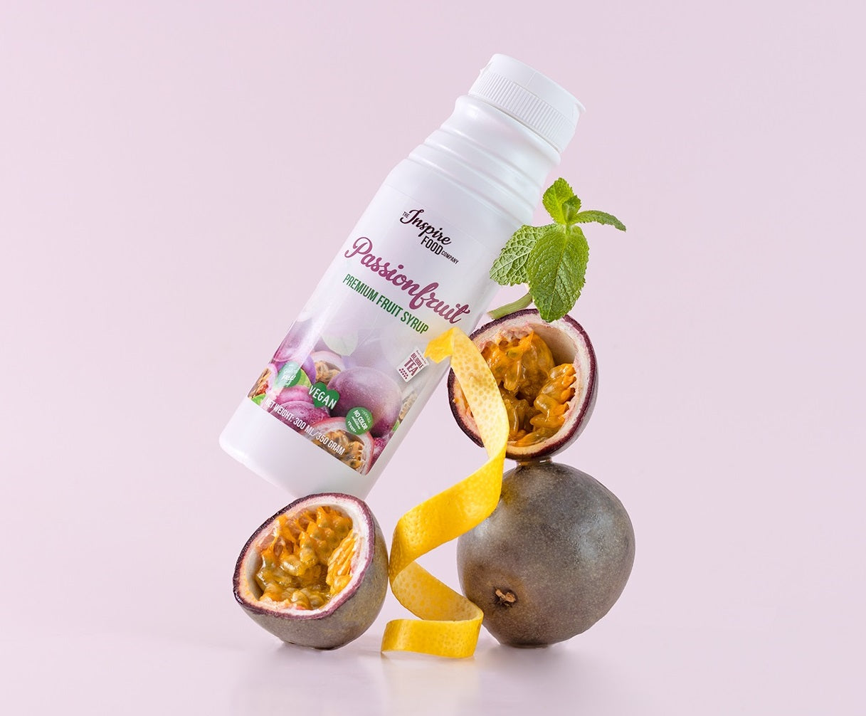 Premium Passionfruit Fruit Syrup - 5 x 2L (no colourants)