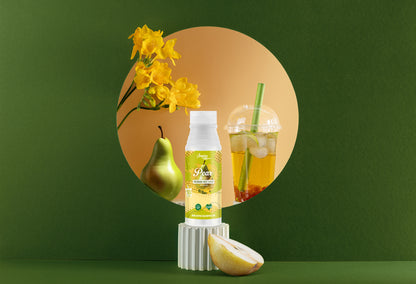 Sirope de Fruta Premium Pera - 12 x 300 ml (Sin Colorantes)
