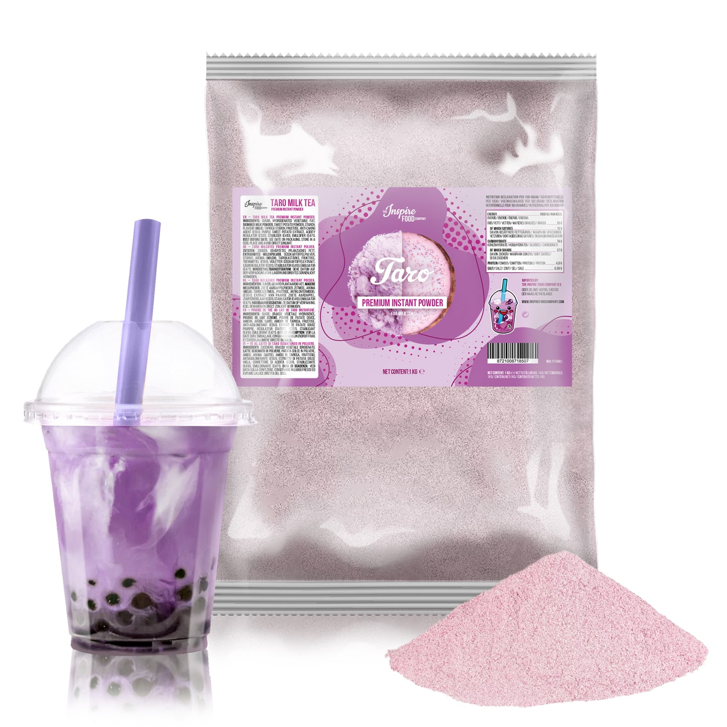 Poudre de Taro de Qualité Supérieure - 1kg