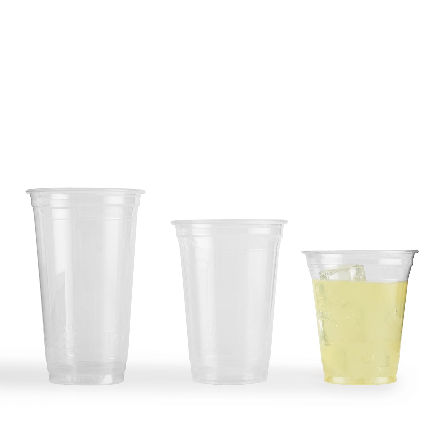 PLA - Biodegradable cups 400ml transparent