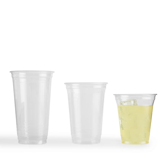 Biodegradabile - Bicchieri di Bioplastica 360ml Bianco