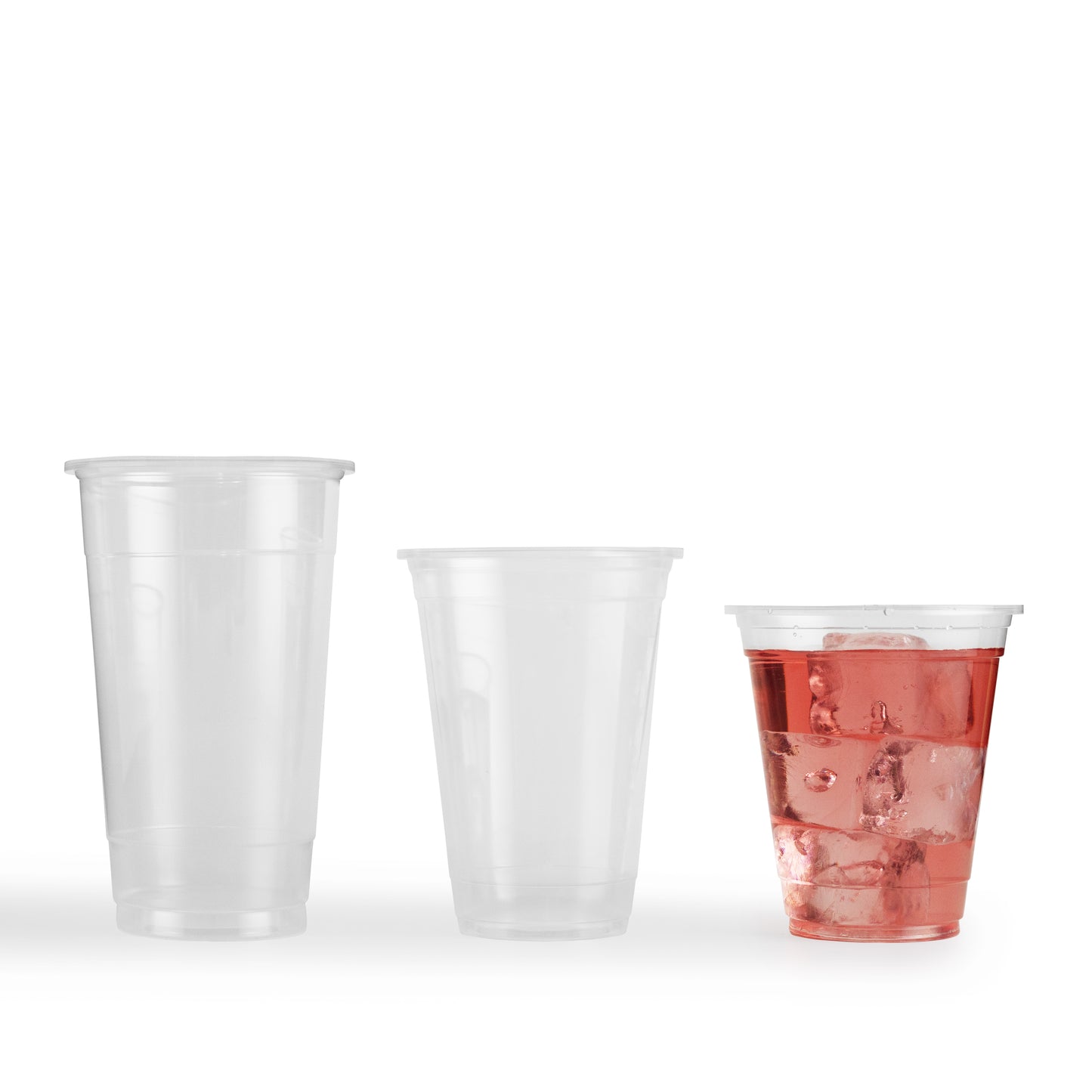 Bicchieri di Plastica 360ml Bianco