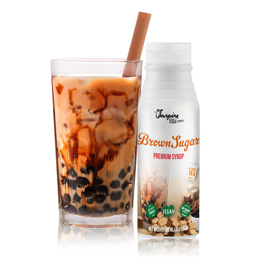 Premium Brown Sugar Fruit Syrup - 12 x 300ml (no colourants)