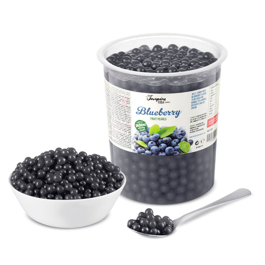 Blueberry Fruit Pearls - 1kg TUBS (x12)