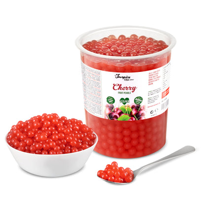 Cherry Fruit Pearls - 1kg TUBS (x12)