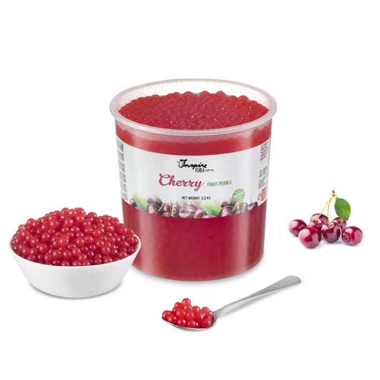 Cherry Fruit Pearls - 3.2kg TUBS (x4)